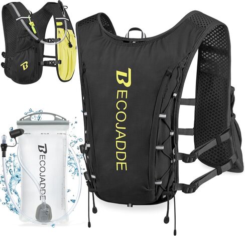 Running Vest for Women Men, 5L/6L Lightweight Hydration Backpack Running Pack for Marathon, Trail, Cycling, Hiking, Jogging in Saudi Arabia