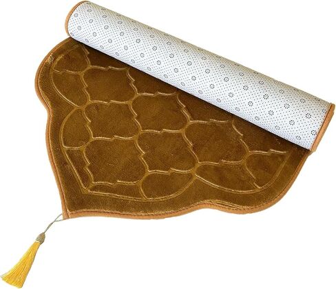 سجادة الصلاة المسلمة حصيرة إسلامية - سماكة السجادة الإسفنية المسلمة للرجال نساء عيد السفر رمضان ، رفاهية ناعمة كبيرة للركبتين والجبهة （الجمل） in Kuwait