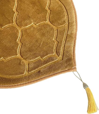 سجادة الصلاة المسلمة حصيرة إسلامية - سماكة السجادة الإسفنية المسلمة للرجال نساء عيد السفر رمضان ، رفاهية ناعمة كبيرة للركبتين والجبهة （الجمل） in Kuwait