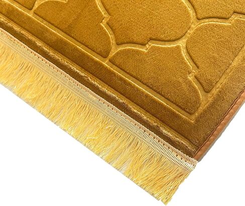 سجادة الصلاة المسلمة حصيرة إسلامية - سماكة السجادة الإسفنية المسلمة للرجال نساء عيد السفر رمضان ، رفاهية ناعمة كبيرة للركبتين والجبهة （الجمل） in Kuwait