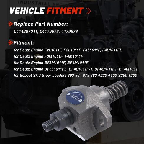 4pcs 0414287011 04179573 4179573 مضخة وحدة حقن الوقود لـ Deutz BF4M1011F BF4L1011F BF3M1011F BF3L1011FL ENGRAN in Saudi Arabia