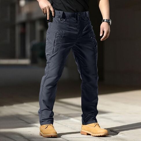 Tactical Cargo Pants for Men Ripstop Camo Multi Pockets Stretch Waterproof Construction Hiking Quick Dry Work Pant in Saudi Arabia