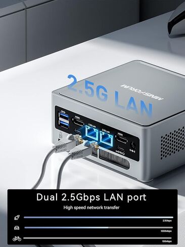 minisforum nab8 plus mini pc core i7-12800h (14c/20t ، حتى 4.8 جيجا هرتز) كمبيوتر سطح المكتب العاري ، 1xhdmi2.1 tmds | 1xdp1.4 | 1xusb4 مخرجات الفيديو micro pc ، in Saudi Arabia