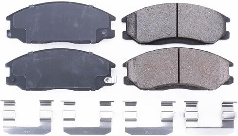 Power Stop 17-864 ، Z17 Front Ceramic Brake Palcs مع الأجهزة in Saudi Arabia