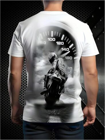 Men's Casual Regular Fit Striped Shirt Stylish Short Sleeve Crew Neck Summer Tee Shirts Going Out in Saudi Arabia
