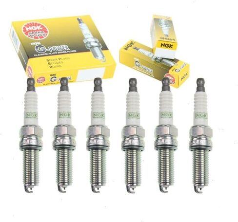 6 PC NGK G-Power Sparks توافق مع Acura TL 3.5L 3.7L V6 2009-2014 in Saudi Arabia
