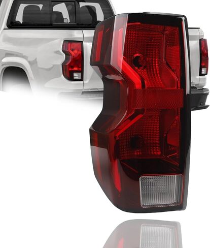 مجموعة مصباح ذيل هالوجين Dasbecan متوافق مع 2023-2025 Chevy Colorado LT ، شاحنة العمل ، Trail Boss Left Side Side Lave Lamplive استبدال# 85651742 GM2800325 in Saudi Arabia