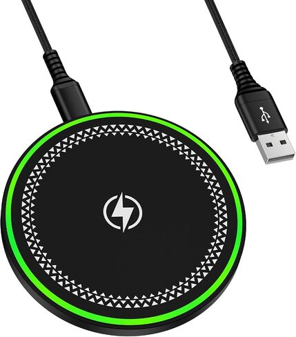 Wireless Charger,15W Fast Wireless Charging Pad for Google Pixel 9 Pro XL/9 Pro Fold/8 Pro/8/7/6/5,Wireless Phone Charging Station for Samsung S25 Ultra/S25/S24 FE/S24 Ultra/S23 Ultra/S22/S21/Note in Saudi Arabia
