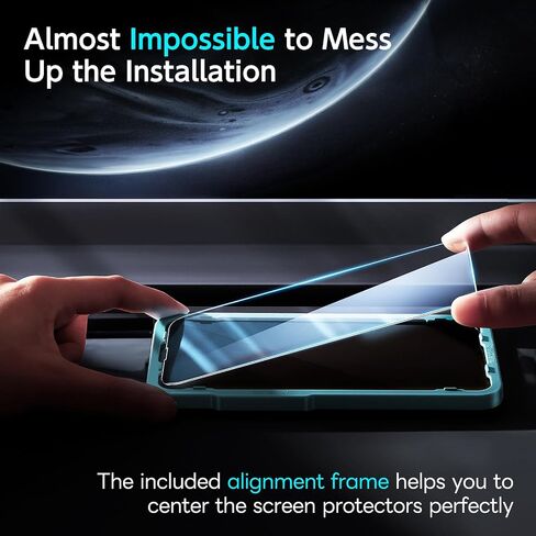 SMARTDEVIL 3 Pack Screen Protector design for iPhone 15 [6.1 inch] 3 Pack Tempered Glass Film for 15, Bubble Free, Case Friently in Saudi Arabia