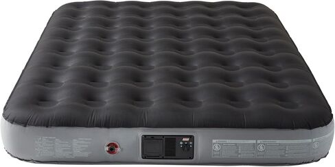Coleman: River Gorge: 9.5" Queen Airbed - Built-in Battery Air Pump, Inflatable Mattress, Puncture Guard, Durable Design, All Terrain, Indoor-Outdoor in Saudi Arabia
