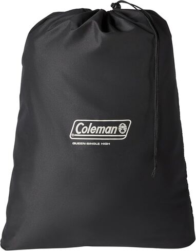Coleman: River Gorge: 9.5" Queen Airbed - Built-in Battery Air Pump, Inflatable Mattress, Puncture Guard, Durable Design, All Terrain, Indoor-Outdoor in Saudi Arabia