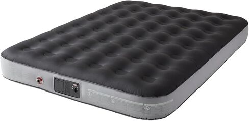 Coleman: River Gorge: 9.5" Queen Airbed - Built-in Battery Air Pump, Inflatable Mattress, Puncture Guard, Durable Design, All Terrain, Indoor-Outdoor in Saudi Arabia