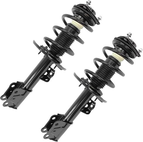 Detroit Axle - 2.3L الدعامات الأمامية لفورد 2015-2023 Mustang ، 2016 2017 2018 2019 2020 2021 2022 Stups مع استبدال تجميع الربيع لفائف سريعة التعليق الكامل in Saudi Arabia