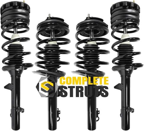 COMMENTERSTRUTS - تجميعات الدعامة الكاملة السريعة الأمامية والخلفية مع استبدال Coil Springs لـ 1996-2005 Mercury Sable سيدان - مجموعة من 4 in Saudi Arabia