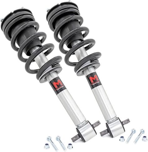 Rough Country 6 "محملة M1 STRUTS لعام 2019-2024 CHEVY SILVERADAD 1500-502067 in Saudi Arabia