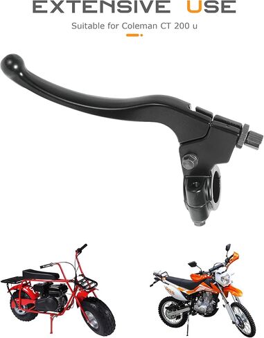 رافعة القابض ، رافعات الدراجات النارية ، مقبض الفرامل الأيسر ، سبيكة الألومنيوم ، أسود ، 6.89 "L x 1.81" H x 3.35 "W x 0.87" ثقب التثبيت in Kuwait