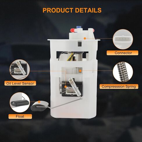 E8529M New Fuel pump assembly - Compatible with 2003 2004 2005 for Hyundai Tiburon 2.7L Electric Fuel Pump in Saudi Arabia