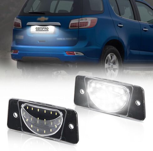 Gempro LED LED لوحة LIDAL LIGHT TAG TAG ANDERSBLY متوافقة مع 2002-2009 CHEVY TRAILBLAZER GMC ENVOY 2004-2007 RAINIER ، 6000K WHITE in Saudi Arabia