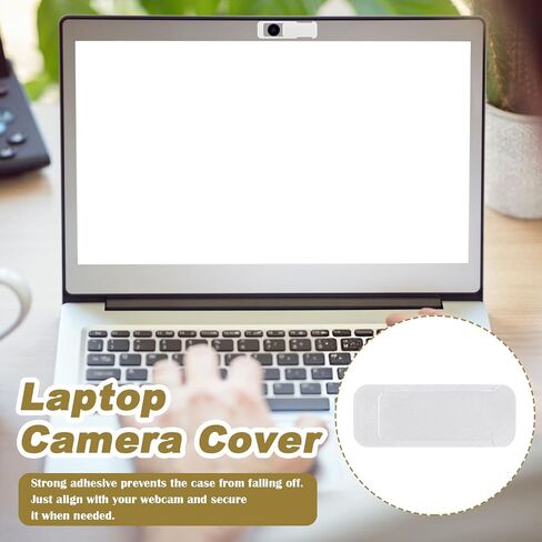 Webcam Cover Slide 8 Pieces Laptop Camera Cover, Web Camera Cover Privacy Shielding Computer Camera Blocker Compatible with Computer, Mobile Phones, Laptops, Protect Your Privacy and Security in Saudi Arabia
