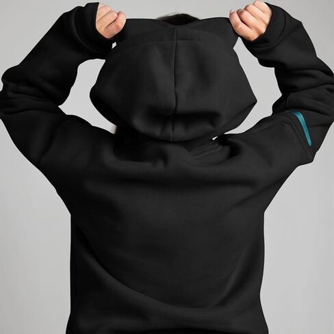 Zip Up Hoodie with Eye Mask Built In, Comfort Airplane Wearable Blanket Sweatshirt Men Women Sleep Clothes in Saudi Arabia