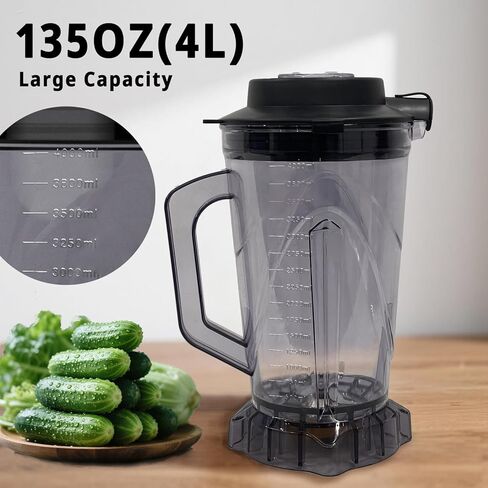 خلاط Vonci 2200W التجاري مع العلبة الصوتية ، 85 أوقية سعة كبيرة الخلاط الهادئ للعصائر ، مزيج الصناعي الثقيل للمطعم ، مثالي للمطبخ ، سحق الجليد ، هز الحليب ، الفواكه in Kuwait