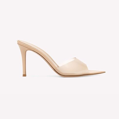 Women'S Transparent Strap Pointed Open Toe Stiletto Slide Sandals Fashion Slip On Sexy Clear High Heel Mule Sandals Summer Backless Party Prom Wedding Dress Slipper Shoes in Kuwait
