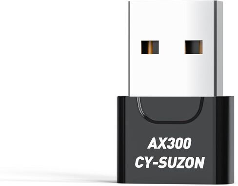 محول USB WiFi للكمبيوتر الشخصي على سطح المكتب ، AX600 USB WiFi 6 محول مع نطاق مزدوج 5 جيجا هرتز/2.4 جيجا هرتز ، برنامج تشغيل Bulit-in لنظام التشغيل Windows 10/11 (AX600-MINI) in Kuwait