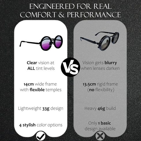 Adjustable Tint Sunglasses - Gradient Fashion Shades with Rotating Color Lens & Detachable Strap, Y2K Aesthetic in Saudi Arabia