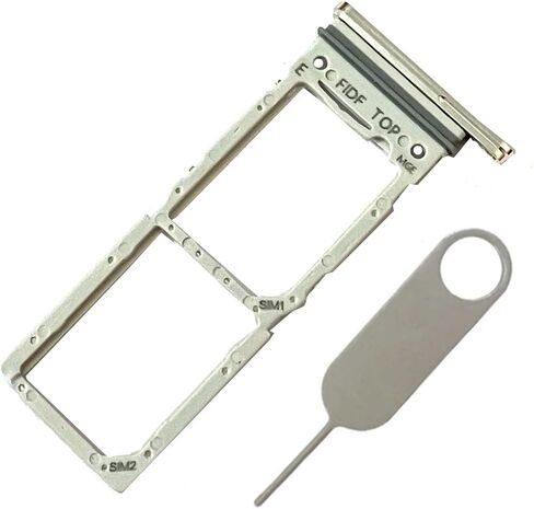 SIM Card Dual Tray Slot Holder Replacement for Samsung Galaxy Z Fold5 5G 7.6" SM-F946 F946U F946U1 F946W F946B F946 Incl Card Ejector pin (Black) in Saudi Arabia