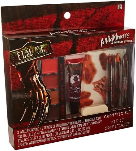 Spirit Halloween Adult Freddy Krueger Costume Nightmare on Elm Street Dress Up Cosplay in Saudi Arabia