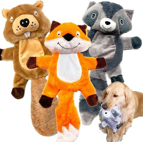 Jalousie 6 Pack Surprise Dog Toy Set Dog Squeaky Toys Dog Toys Toys Animal Character Dog Plush Toys for Betch Troam Play Date (6 Pack Surprise Mix) in Kuwait