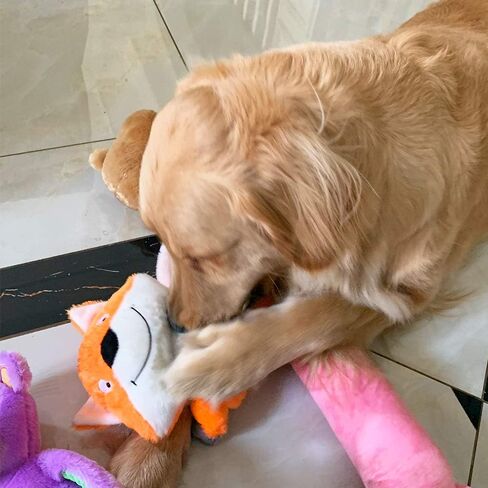 Jalousie 6 Pack Surprise Dog Toy Set Dog Squeaky Toys Dog Toys Toys Animal Character Dog Plush Toys for Betch Troam Play Date (6 Pack Surprise Mix) in Kuwait