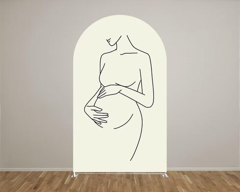 Metal Arch Backdrop Stand, 3x5ft, Silver, Semicircular, Wedding Ceremony Baby Shower Birthday Party Garden Decoration in Saudi Arabia