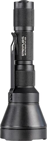 Streamlight 66210 MegaStream USB 1800-Lumen Rechargeable Flashlight Includes Rechargeable Battery, USB-C Cable, and Holster, Black in Saudi Arabia