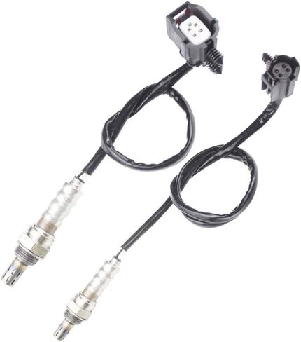 2PCS Oxygen O2 Sensor 1 و 2 لعام 2001 2002 2003 Chrysler Town & Country 3.3L/3.8L Upstream + Nottream in Saudi Arabia