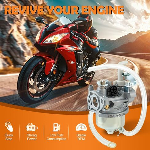 Huayi Carburetor with Gaskets Fit for Huasheng 49cc/ GX50 Engines 4 Stroke Motorized Bicycle Bike in Saudi Arabia