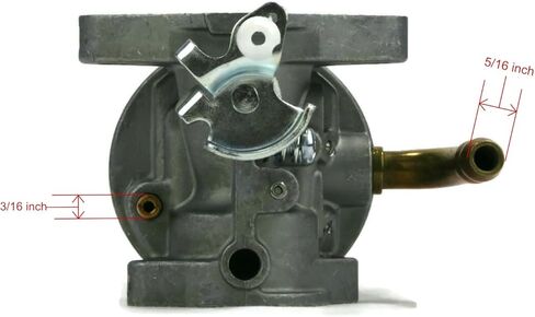 The ROP Shop Carburetor for Briggs & Stratton 12D134-0138, 12D135-0157, & 12D136-0160 Mowers in Saudi Arabia