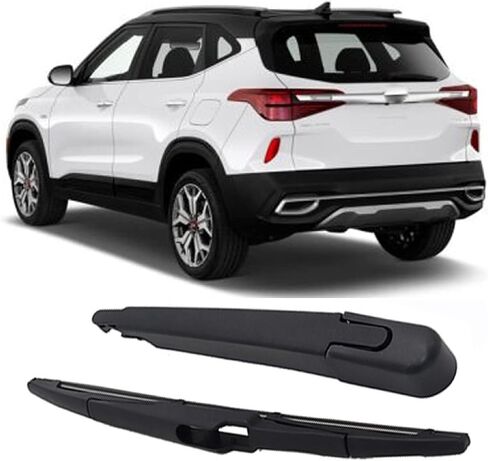 12" Car Rear Wiper Blade Back Windscreen Wiper Arm Fit for KIA Seltos 2019 2020 2021 2022 Rear Windshield Wiper Blade and Arm Replacement in Saudi Arabia