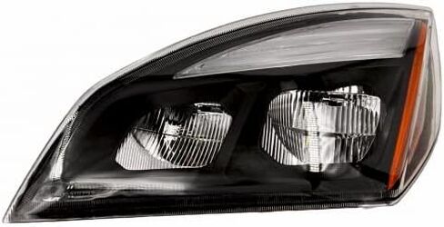زوج عزم الدوران بديل LED LED LED لعام 2018 2019 2020 2021 2022 Freightliner Cascadia Semi شاحنات [شملت جميع المصابيح] Dot SAE السائق المعتمد من الركاب الأيسر (TR603-L ، TR603-R) in Saudi Arabia