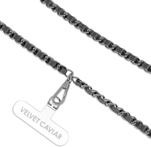 VELVET CAVIAR Crossbody Phone Strap Lanyard for Women - Cellphone Leash Holder Around Neck - Fits Any Phone Case (Gold Chain) in Saudi Arabia
