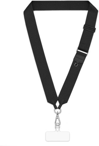 VELVET CAVIAR Crossbody Phone Strap Lanyard for Women - Cellphone Leash Holder Around Neck - Fits Any Phone Case (Gold Chain) in Saudi Arabia