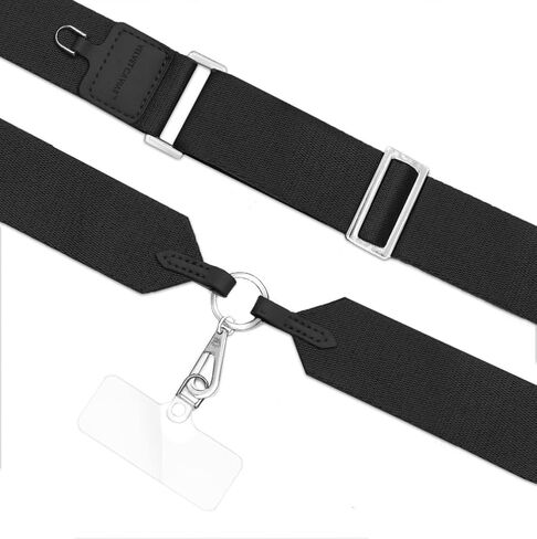VELVET CAVIAR Crossbody Phone Strap Lanyard for Women - Cellphone Leash Holder Around Neck - Fits Any Phone Case (Gold Chain) in Saudi Arabia