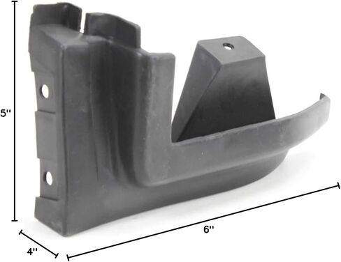 DAT AUTO PARTS FRONT RIDE RASENGER GASPER LOCEPER BOMPER BOMY FILLER BRACKET Extension Pracket for 1994-2002 CHEVROLET CHEVY TAHOE PICKUP Suburban GMC Yukon Black Smooth Plastic GM1089168 12375171 in Saudi Arabia