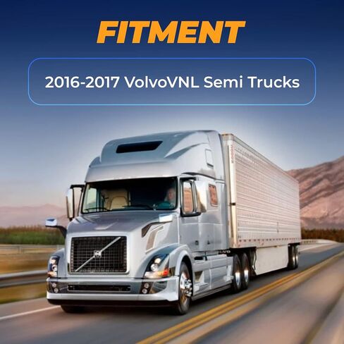 TORQUE Right Corner Bumper (with Fog Light Hole) Replacement for 2016-2017 Volvo VNL(Gen 1 only) Semi Trucks Passenger Right Side RHD (TR468-VLSB-R) in Saudi Arabia