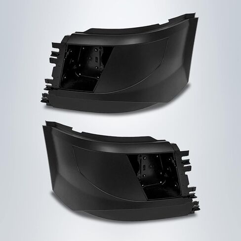TORQUE Right Corner Bumper (with Fog Light Hole) Replacement for 2016-2017 Volvo VNL(Gen 1 only) Semi Trucks Passenger Right Side RHD (TR468-VLSB-R) in Saudi Arabia