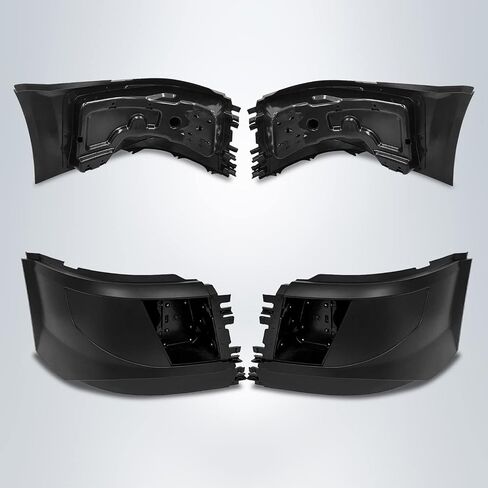 TORQUE Right Corner Bumper (with Fog Light Hole) Replacement for 2016-2017 Volvo VNL(Gen 1 only) Semi Trucks Passenger Right Side RHD (TR468-VLSB-R) in Saudi Arabia