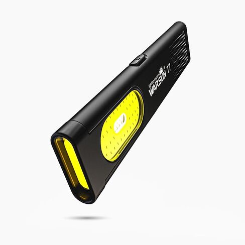 WARSUN T7, Flat Every Day Carry, Thin Led Magnetic Flashlight, USB-C Rechargeable, COB Side Light, Multiple Modes in Saudi Arabia