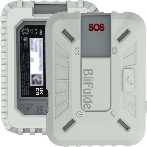 Silicone Protective Case for ZOLEO Satellite Communicator, Shockproof & Durable, Grey‌(Case Only) in Saudi Arabia