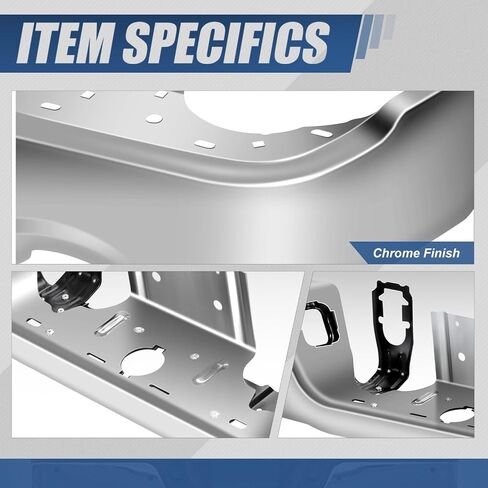 Auto Dynasty Rear Bumper Step Bar Compatible with 2009-2010 Dodge Ram 1500-3500, 2011-2018 Ram 1500-3500, 2019-2024 Ram 1500 Classic, w/Dual Exhaust and Park Assist Cutouts, CH1102373, Black in Saudi Arabia