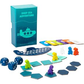 Oink Games Deep Sea Adventure Boost - Award-Winning Japanese Push Your Luck Game | Play Both Boost & Original Versions | 2-6 Players | Ages 8+ in Kuwait